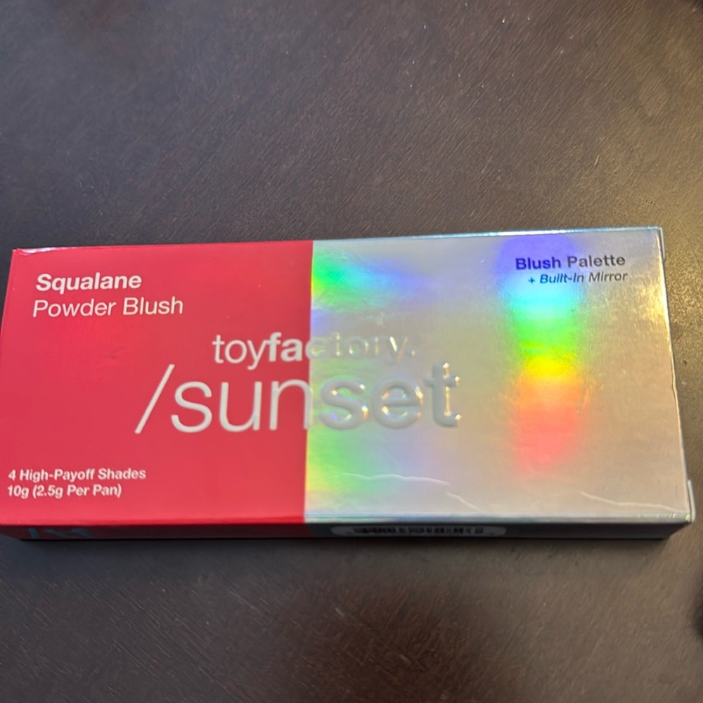Toyfactory / Sunset: squaline powder blush